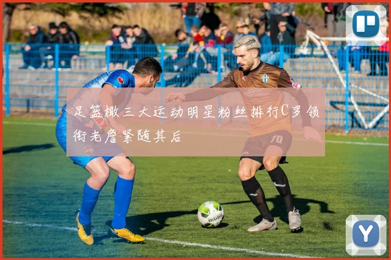足篮橄三大运动明星粉丝排行C罗领衔老詹紧随其后