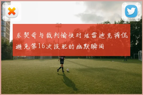 东契奇与裁判愉快对话雷迪克调侃避免第16次技犯的幽默瞬间
